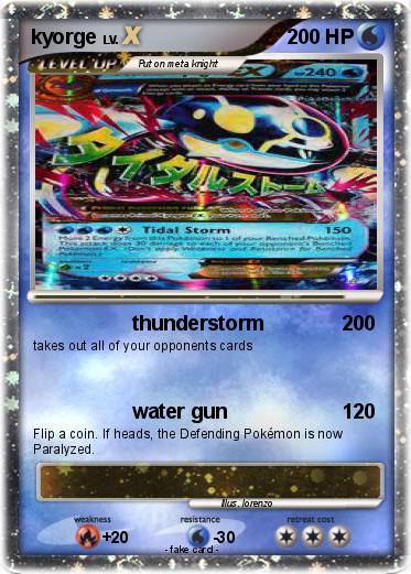 Pokemon kyorge
