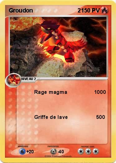 Pokemon Groudon                            2   