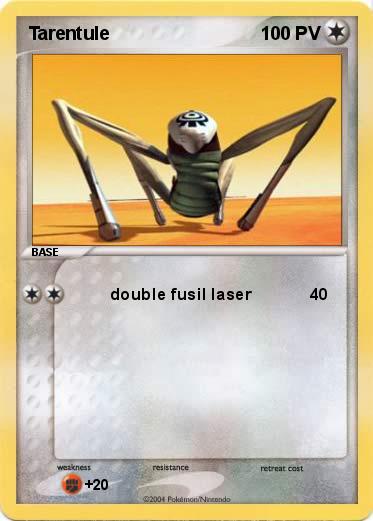 Pokemon Tarentule