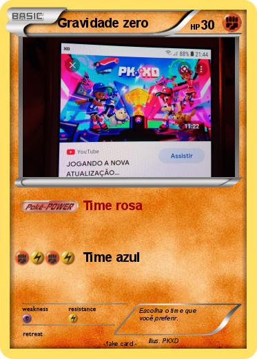 Pokemon Gravidade zero