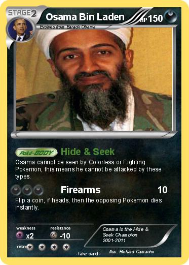 Pokemon Osama Bin Laden