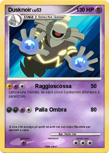 Pokemon Dusknoir