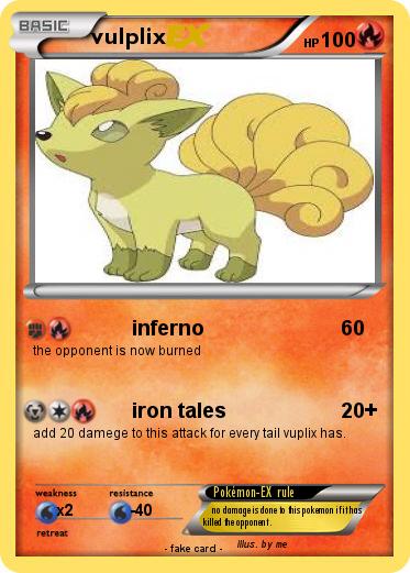 Pokemon vulplix