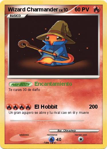 Pokemon Wizard Charmander