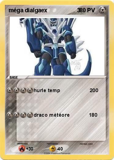 Pokemon méga dialgaex                   3