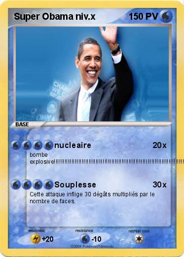 Pokemon Super Obama niv.x