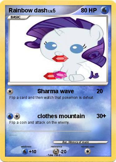 Pokemon Rainbow dash