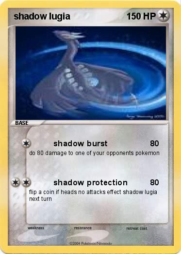 Pokemon shadow lugia