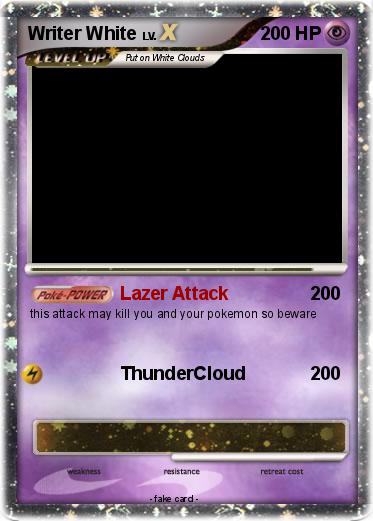 Pokemon Writer White