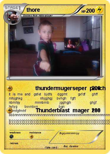 Pokemon thore