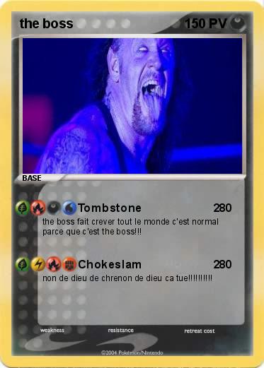 Pokemon the boss                                                                  