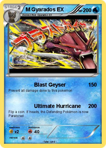 Pokemon M Gyarados EX