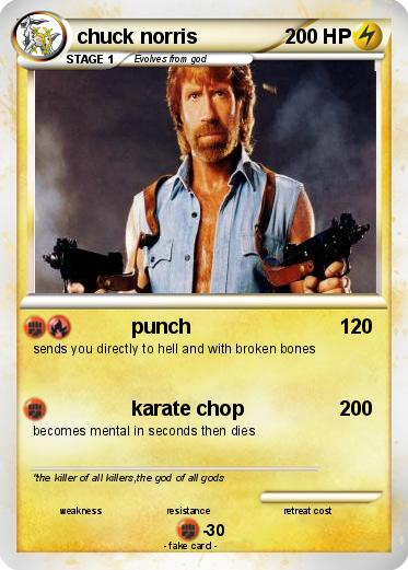 Pokemon chuck norris