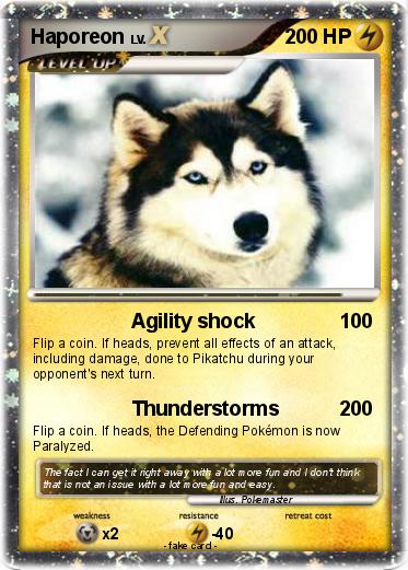 Pokemon Haporeon