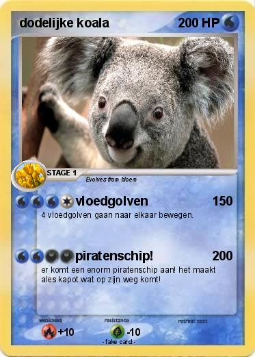 Pokemon dodelijke koala