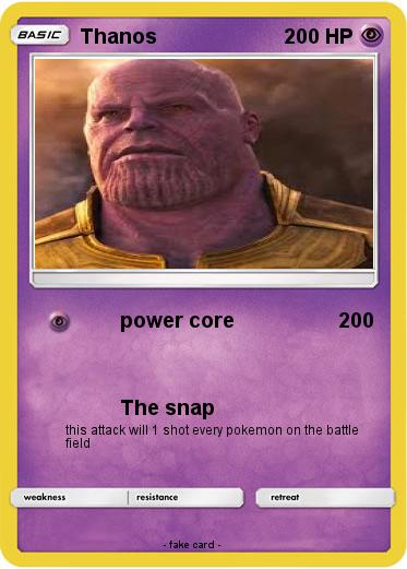 Pokemon Thanos