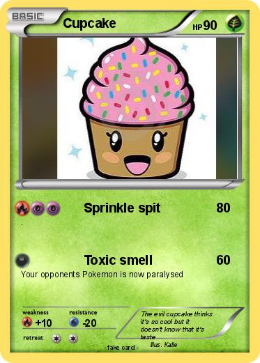 Pokemon Cupcake