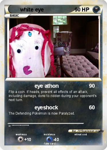Pokemon white eye