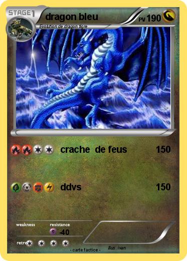 Pokemon dragon bleu