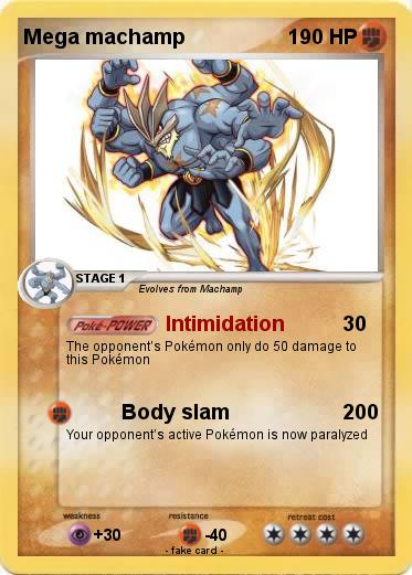 Pokemon Mega machamp