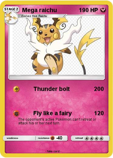 Pokemon Mega raichu