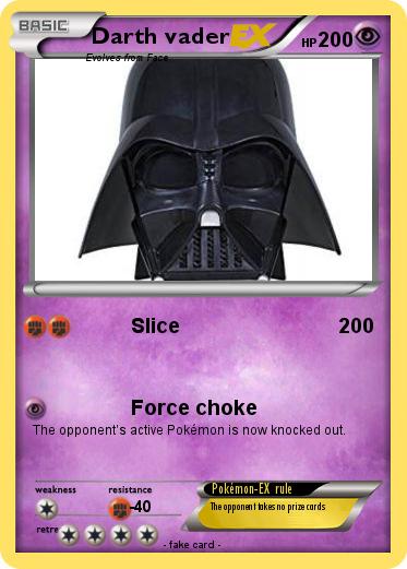 Pokemon Darth vader