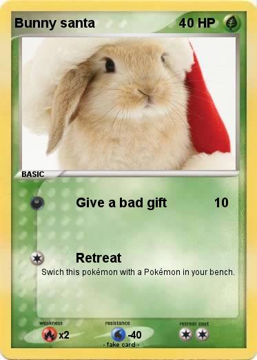 Pokemon Bunny santa