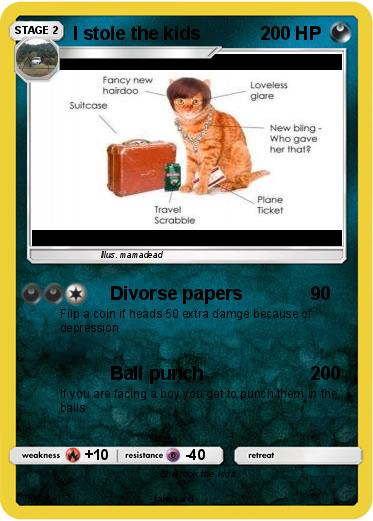 Pokemon I stole the kids