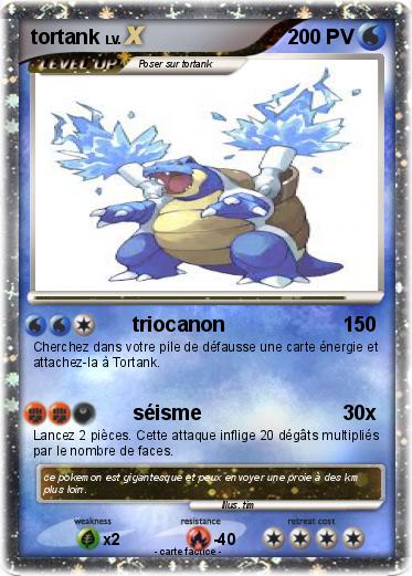 Pokemon tortank