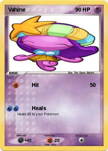 Pokemon Vahine