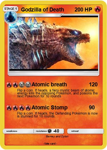 Pokemon Godzilla of Death