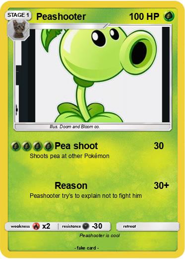 Pokemon Peashooter