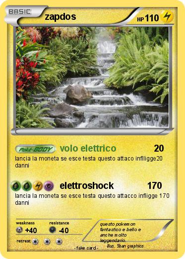 Pokemon zapdos