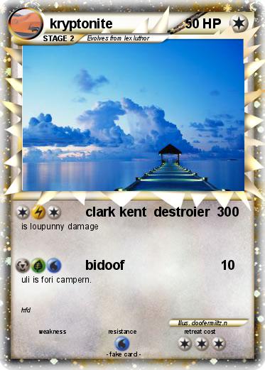 Pokemon kryptonite