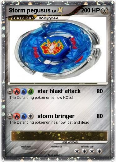 Pokemon Storm pegusus