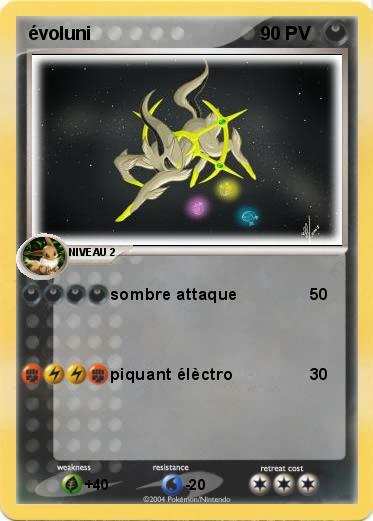 Pokemon évoluni