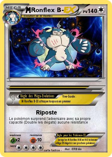 Pokemon Ronflex B-