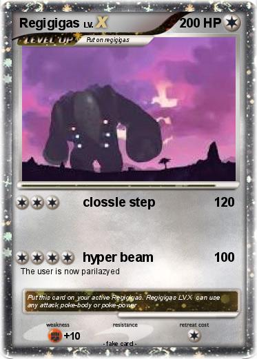Pokemon Regigigas