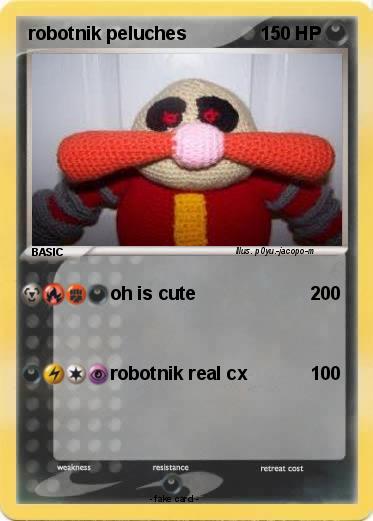 Pokemon robotnik peluches