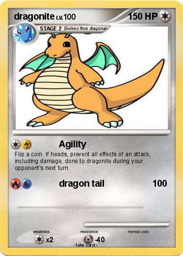 Pokemon dragonite