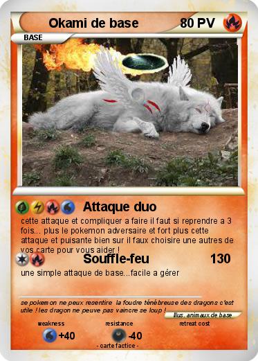 Pokemon Okami de base
