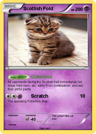 Pokemon Scottish Fold