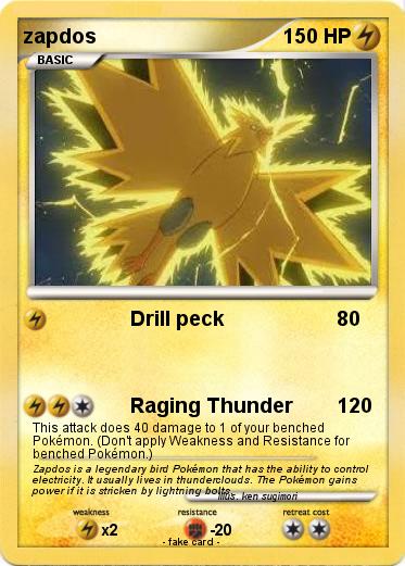 Pokemon zapdos