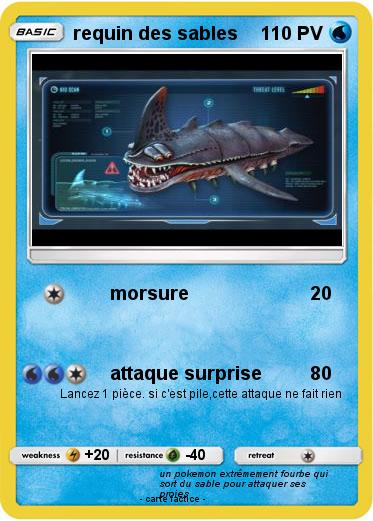 Pokemon requin des sables