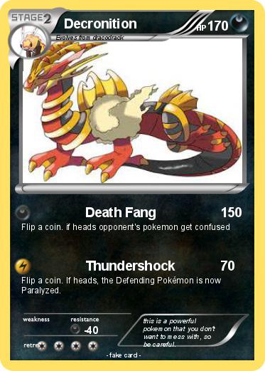 Pokemon Decronition