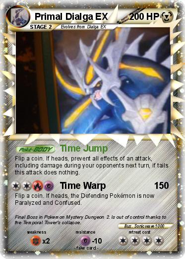 Pokemon Primal Dialga EX