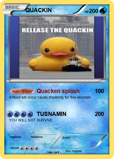 Pokemon QUACKIN
