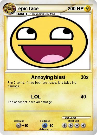 Pokemon epic face
