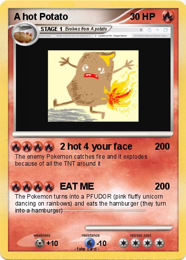 Pokemon A hot Potato