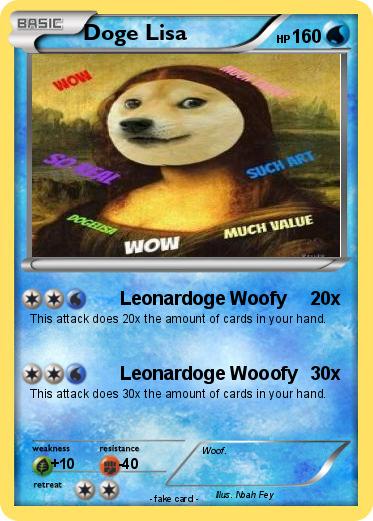Pokemon Doge Lisa